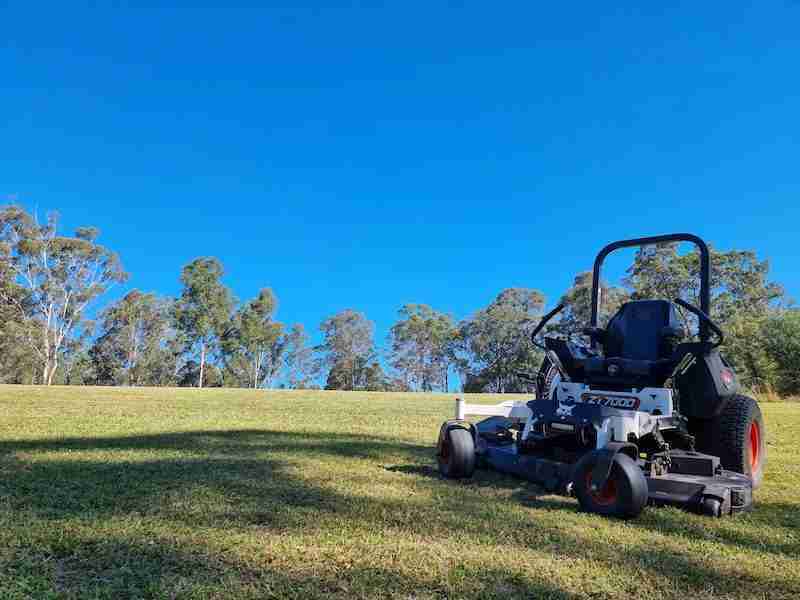 Acreage lawn mowing